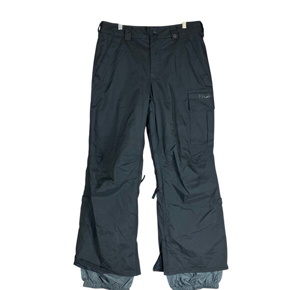 Burton Other - Burton Mens Snow Pants Black Dry Ride Lined Ski Cargo 100% Nylon Small